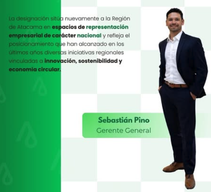 Sebastián Pino designado consejero CNC Zona Norte